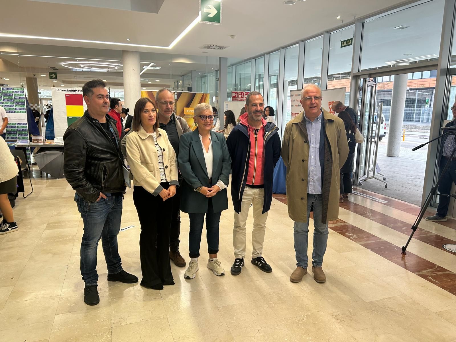 Celebración en Lugones de la Feria de Salud Mental de Asturias.