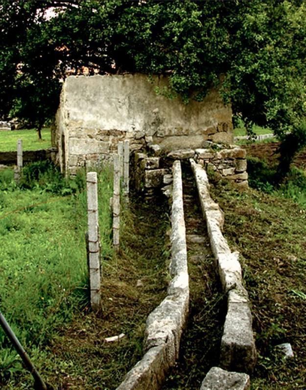 Levada de auga dun muíño. | A.A.