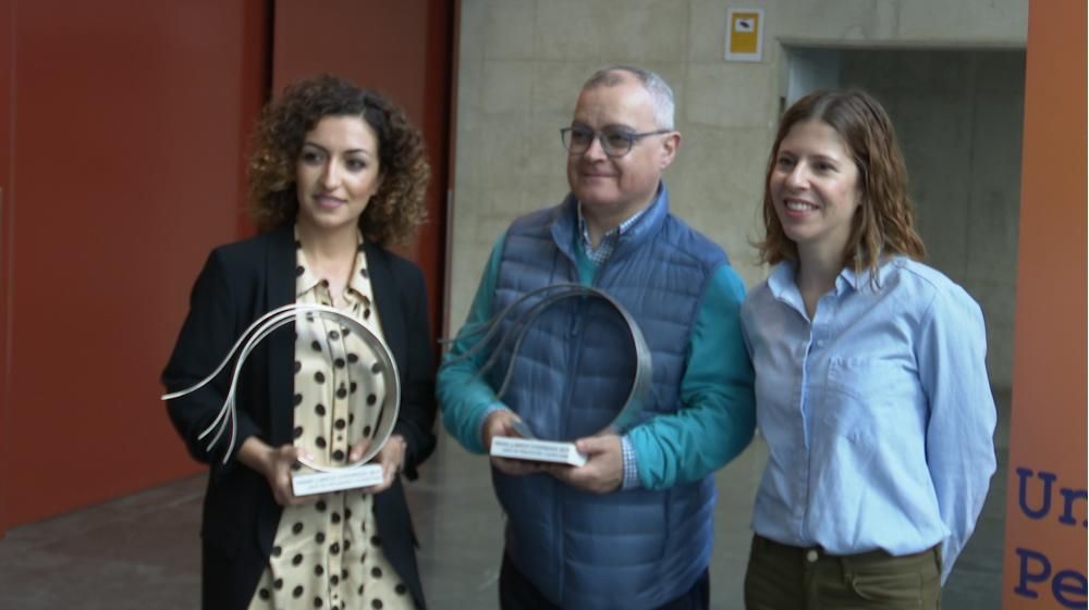 Kiko Mestre recibe el premio Llibertat d'Expressió de los periodistas valencianos