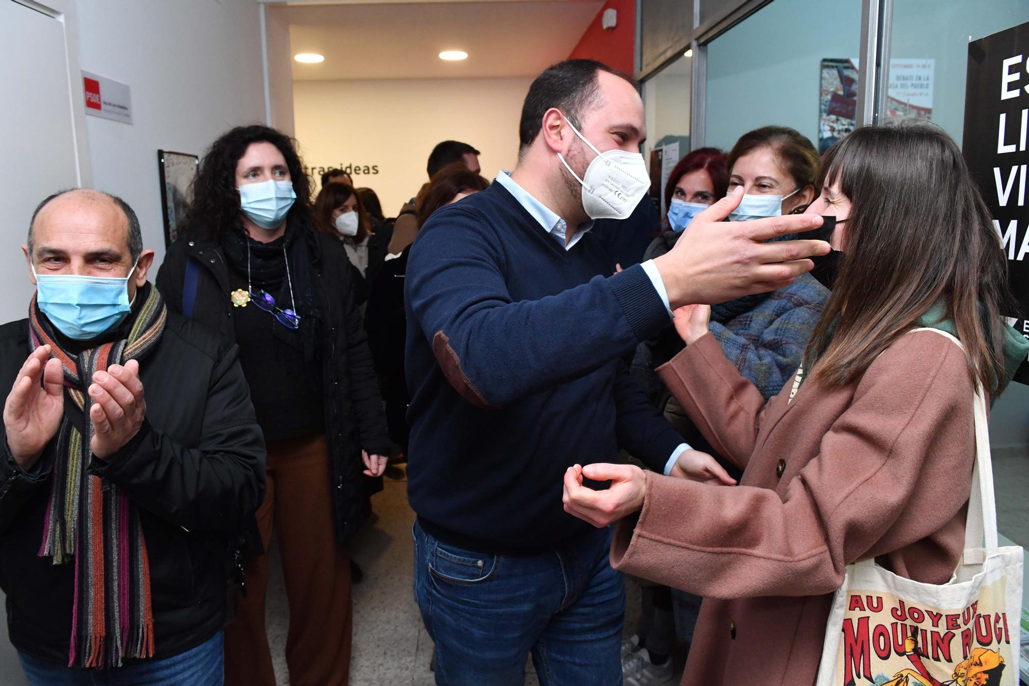 Bernardo Fernández se hace con el mando del PSdeG coruñés y refuerza a Formoso