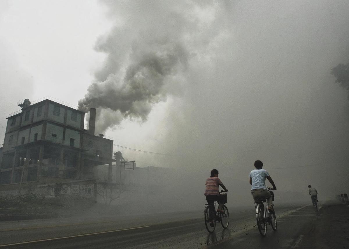 Contaminación atmosférica en Asia
