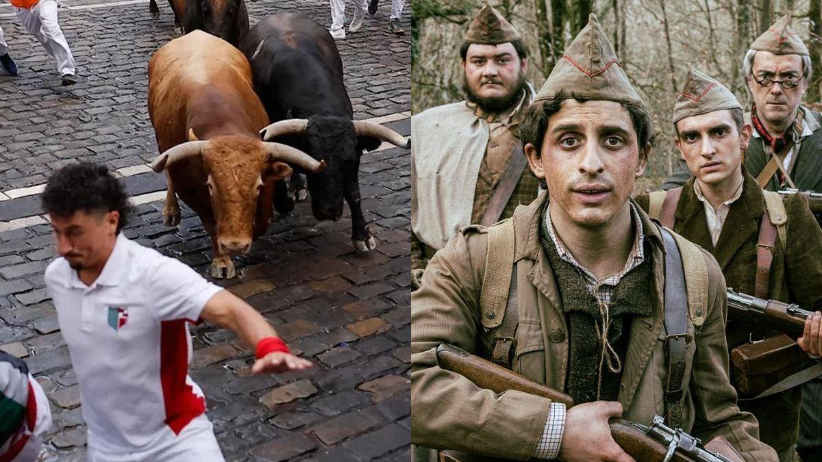'Vive San Fermín' y '¿Es el enemigo?'