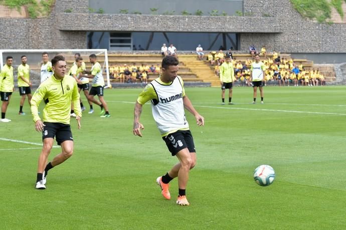 19-07-2019 LAS PALMAS DE GRAN CANARIA. Entrenamiento UD Las Palmas, en Barranco Seco  | 19/07/2019 | Fotógrafo: Andrés Cruz