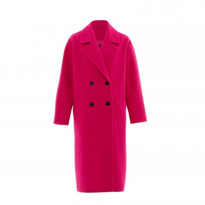 Abrigo rosa, de la colección de Paula Echevarría x Primark