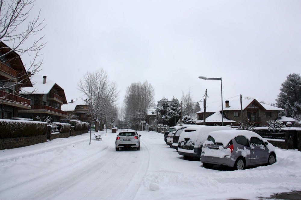 Nevada a la Cerdanya el 28 de gener