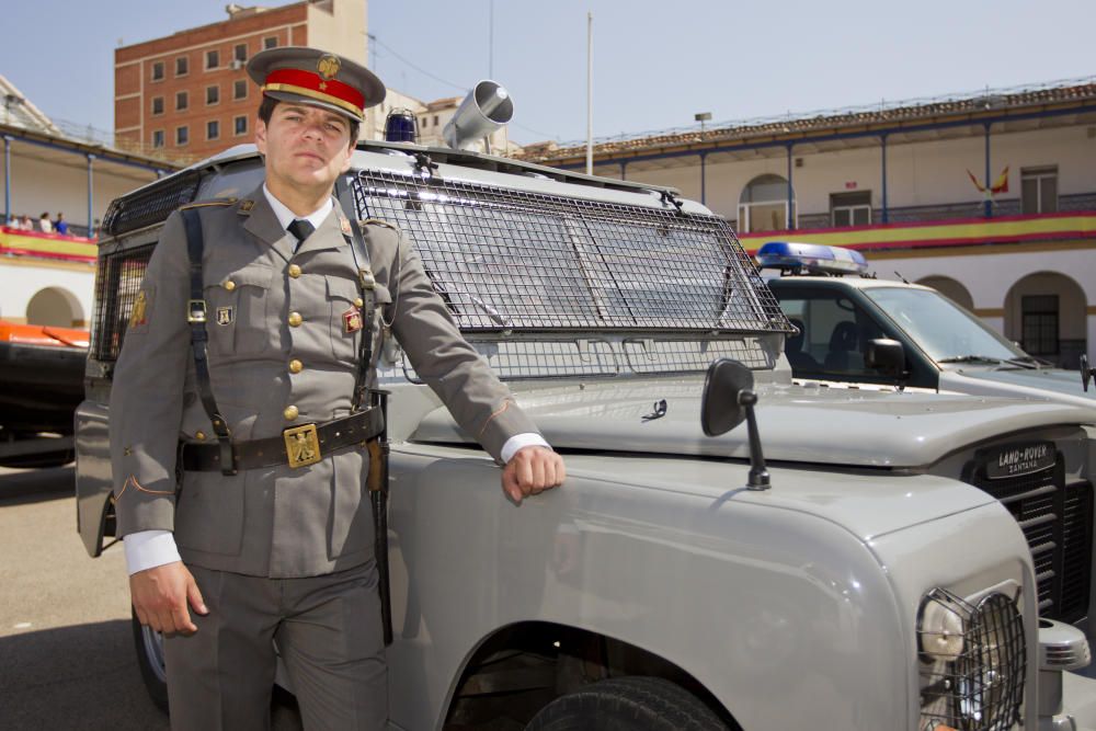 Recreaciones militares de época en el cuartel de la Alameda