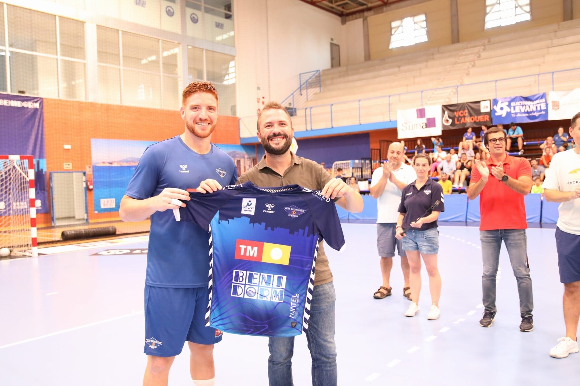 Primer entrenamiento del equipo TM Benidorm