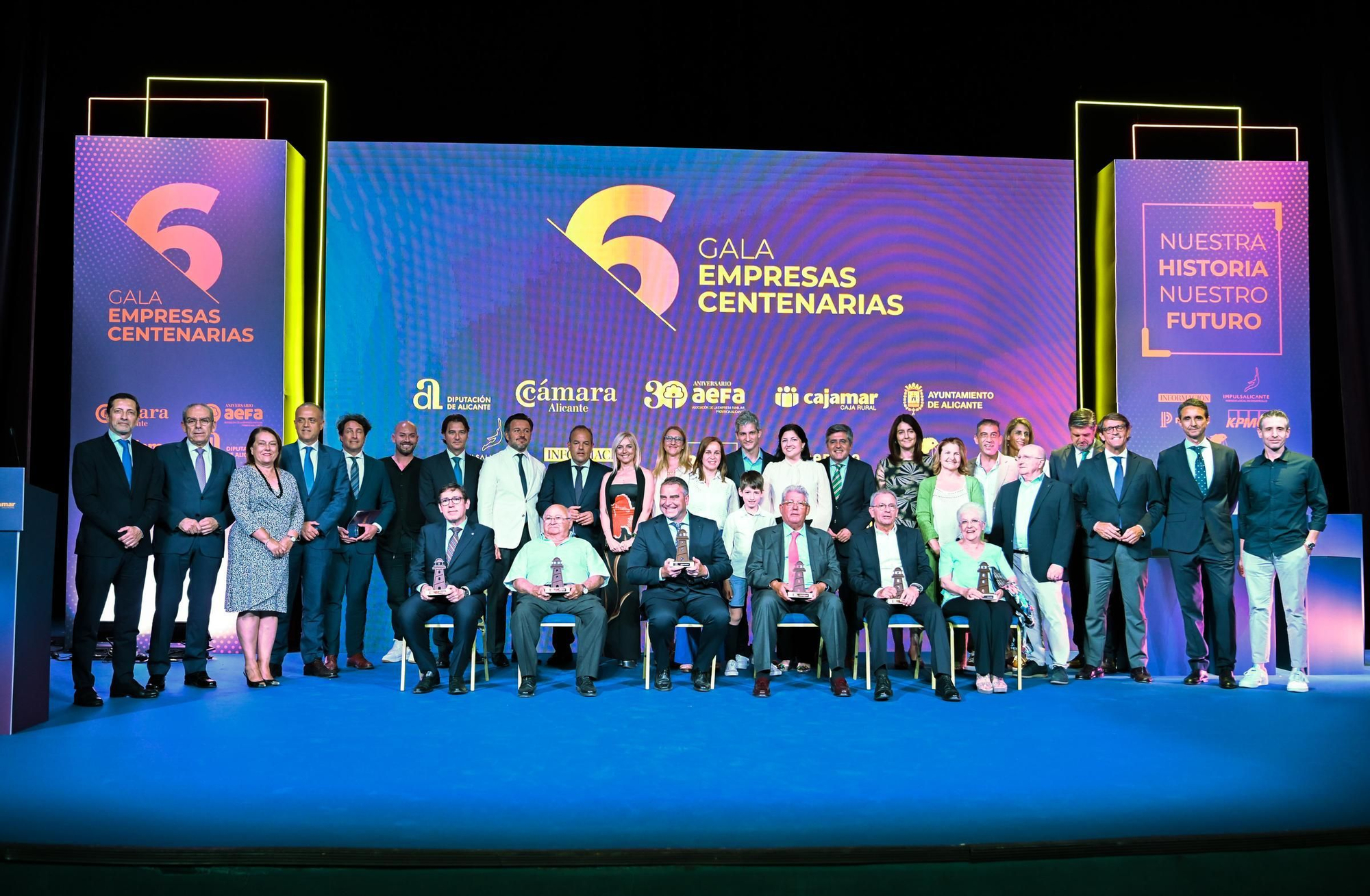Así ha sido la sexta edición de la Gala Empresas Cenetenarias en Alicante