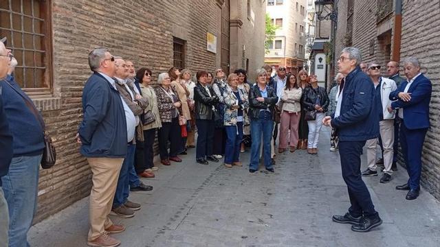 Una treintena de personas visitaron este edificio histórico el pasado 7 de abril.