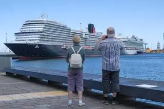 El crucero ‘Queen Anne’ estrena escala en Las Palmas de Gran Canaria