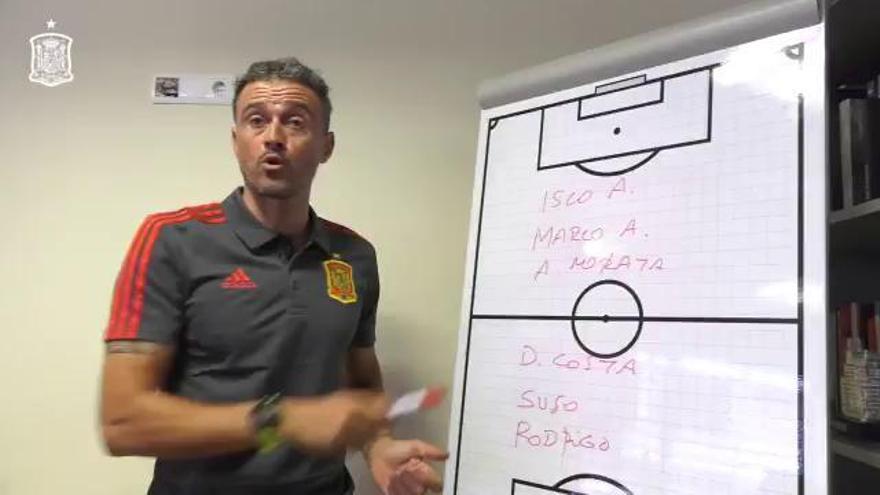 Así ha dado Luis Enrique su primera convocatoria de la selección