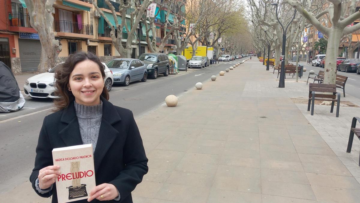 Haizea Delgado posa para Levante-EMV, en Quart de Poblet donde vive.