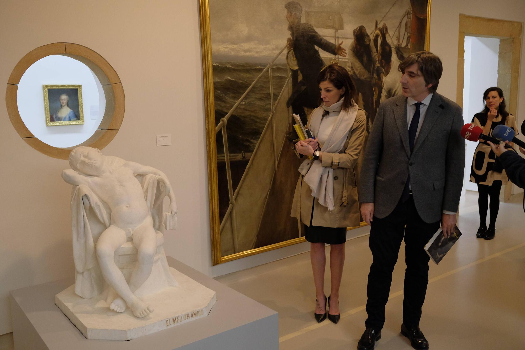 En imágenes: el Bellas Artes expone las ocho obras cedidas por el Prado