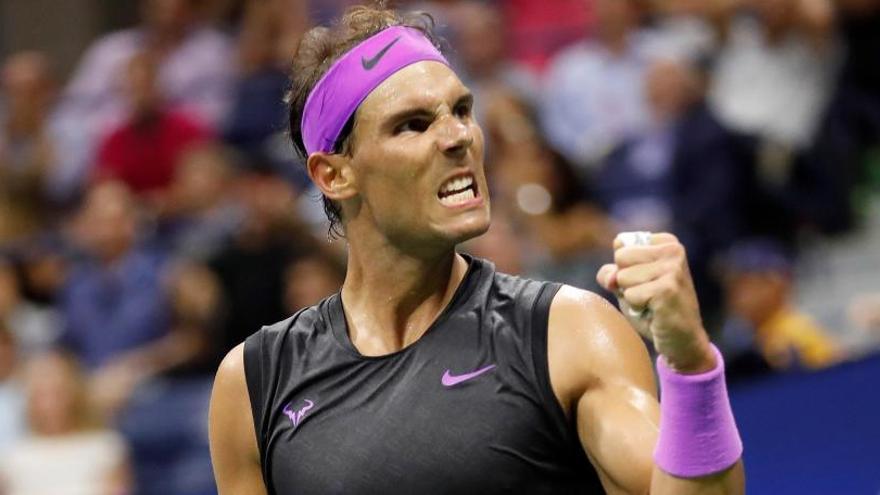 Nadal ya estÃ¡ en semifinales del US Open.