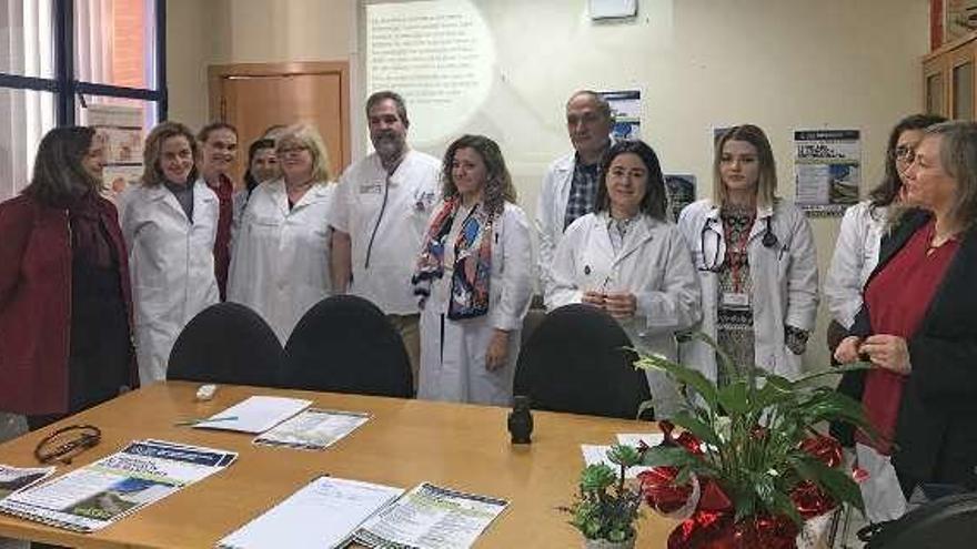 Equipo médico de atención primaria de Xinzo. // FdV