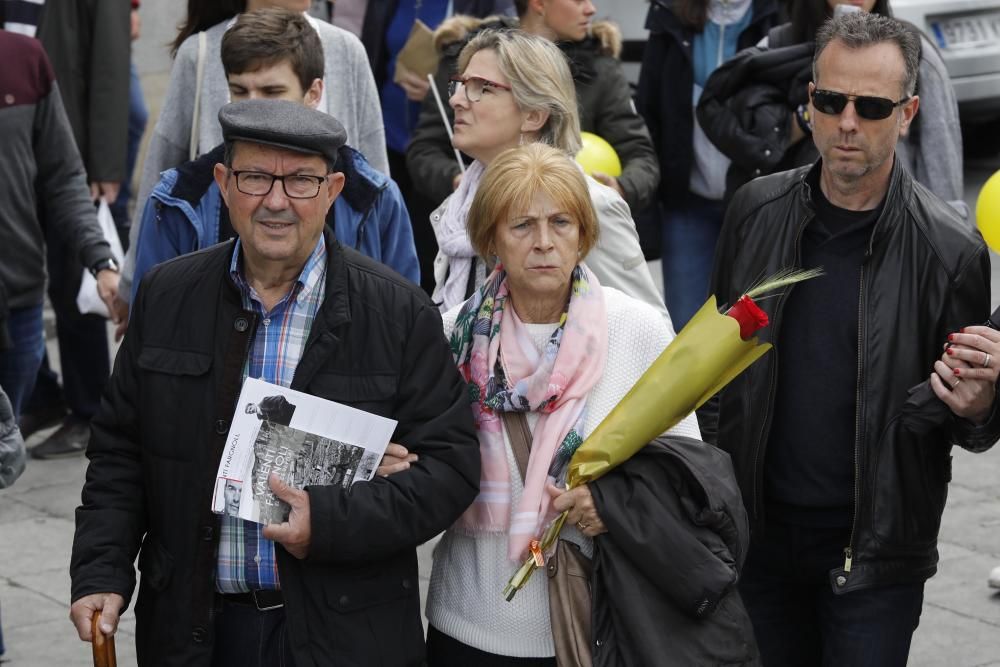 Diada de Sant Jordi 2019 a Girona.