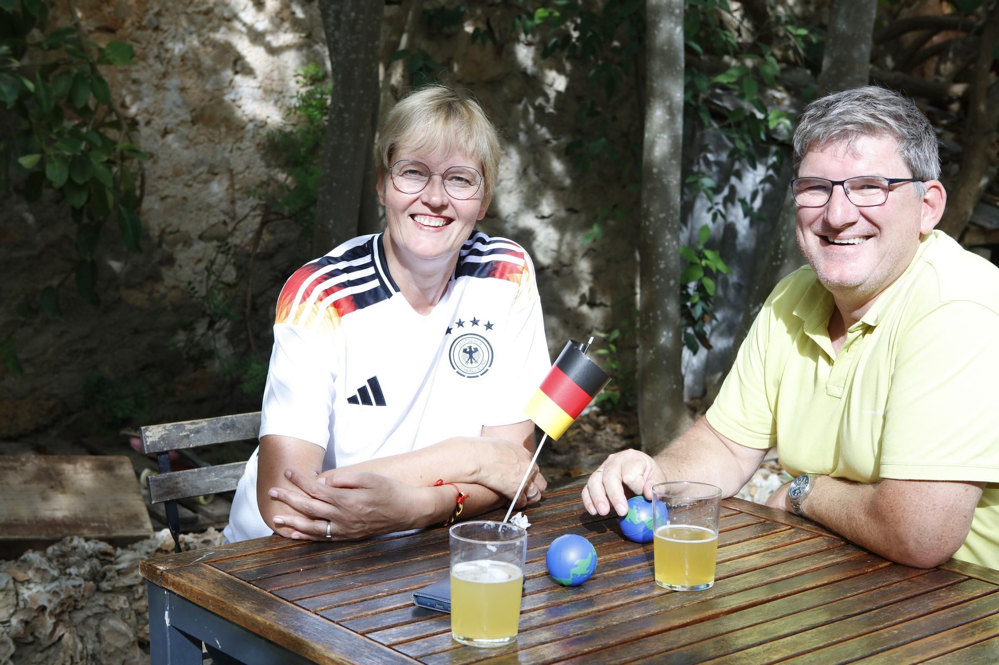 So feierte die deutsche Community auf Mallorca auf der Kulturfinca die EM-Eröffnung