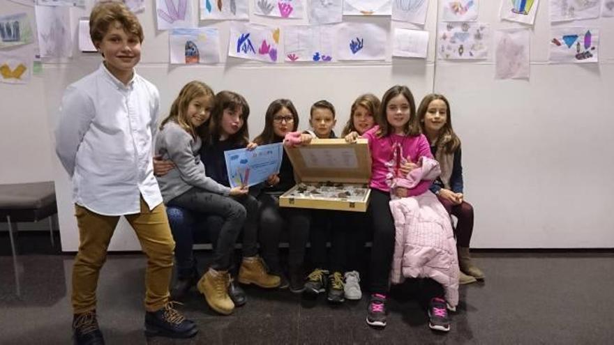 Ganadores del concurso de dibujo de la feria Minerelx