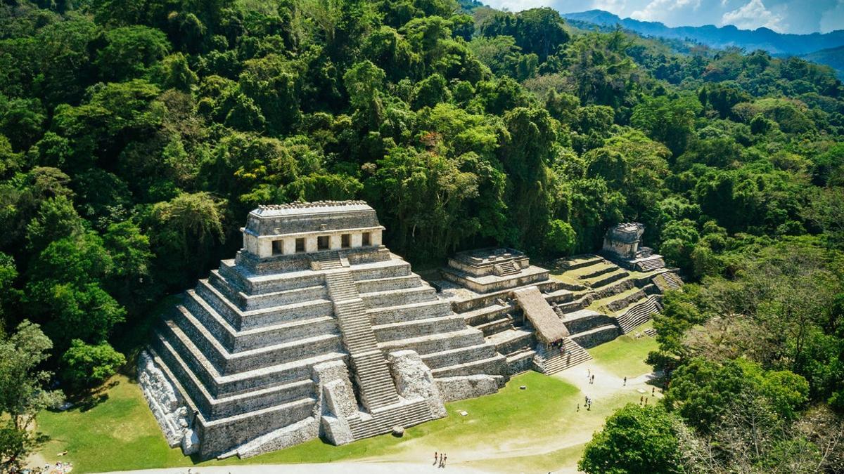 Zona Arqueológica de Palenque, México
