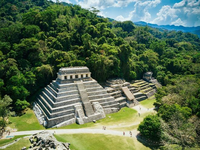 Zona Arqueológica de Palenque, México