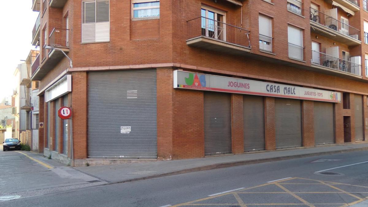 La botiga Can Jac del carrer Rec Arnau va tancar ja fa uns anys