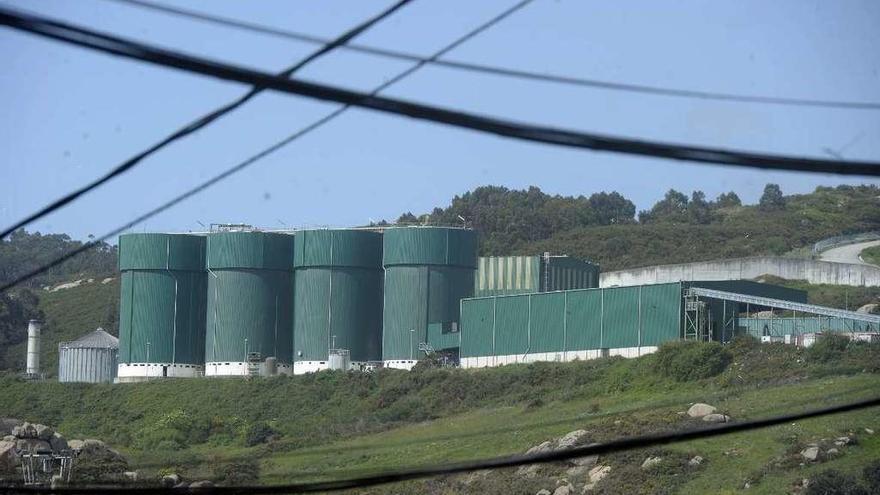 Planta de tratamiento de residuos sólidos urbanos de A Coruña.