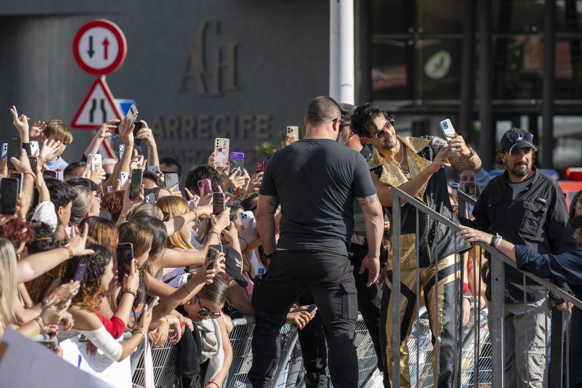 Rodaje del concierto de 'La Reina del Flow 3' en Lanzarote
