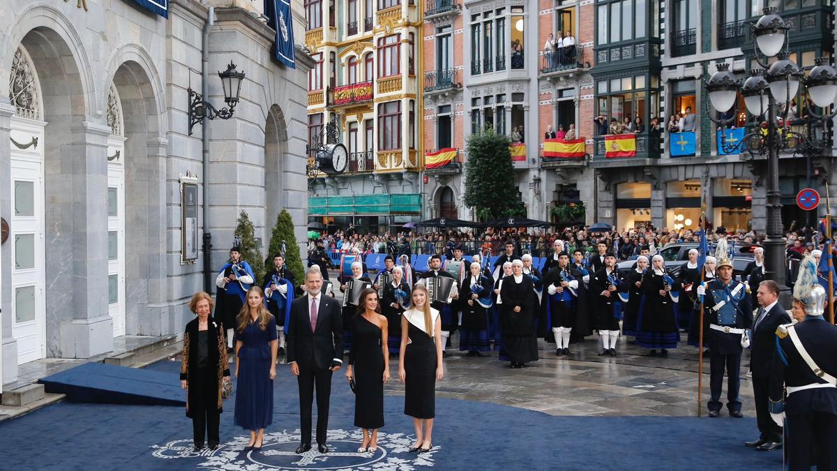 EN IMÁGENES: Así fue la alfombra azul de los Premios Princesa de Asturias 2023