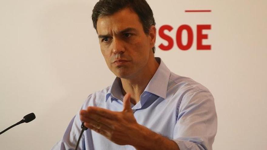 Pedro Sánchez, líder del PSOE.