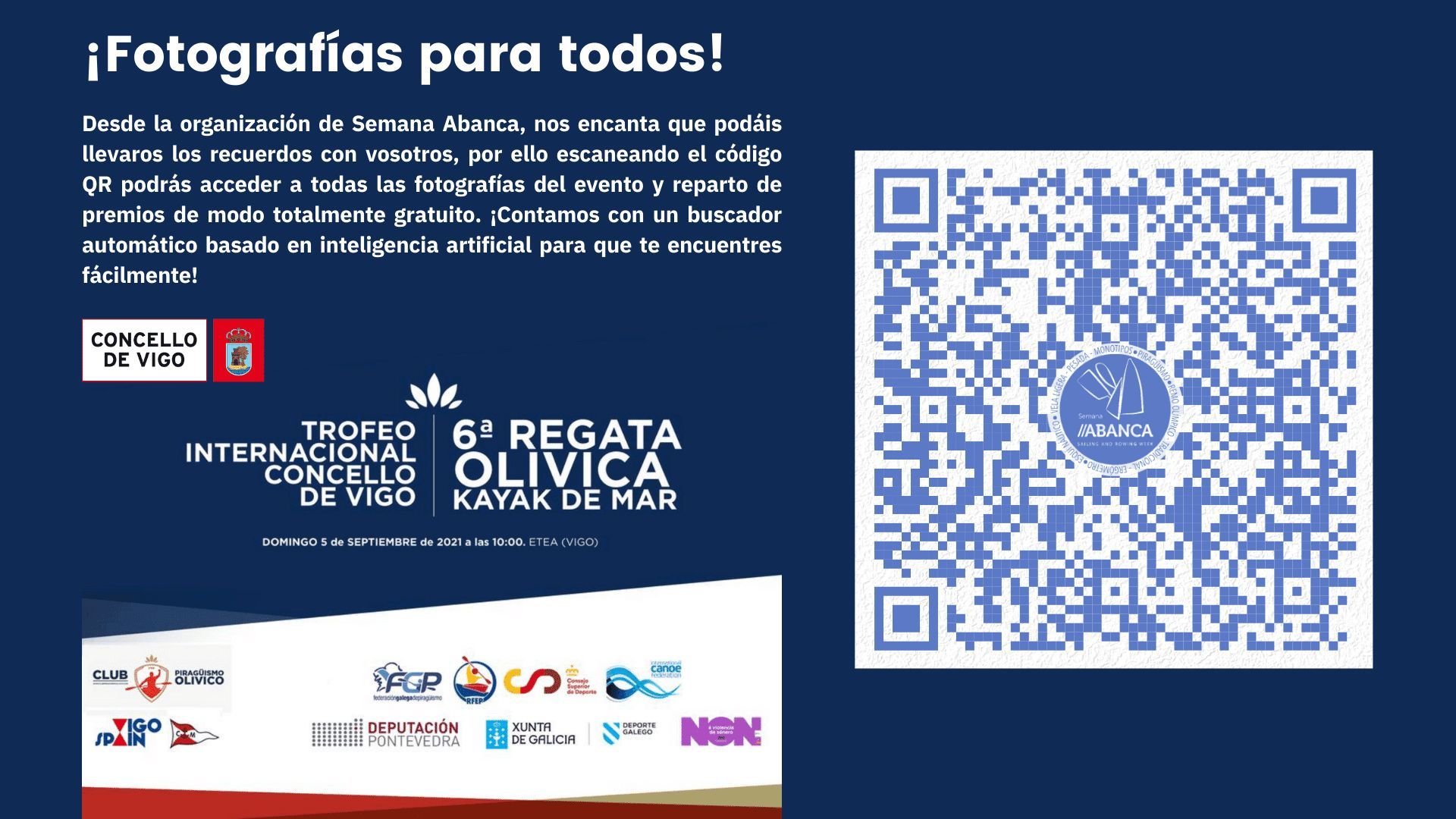 Código QR para acceder a las fotografías del evento.