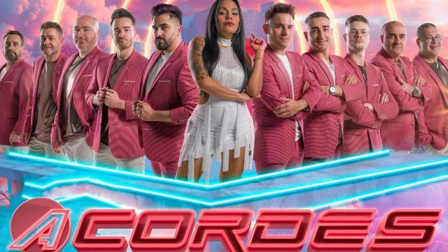Integrantes de la orquesta Acordes, que actuará en Ricobayo. | Cedida