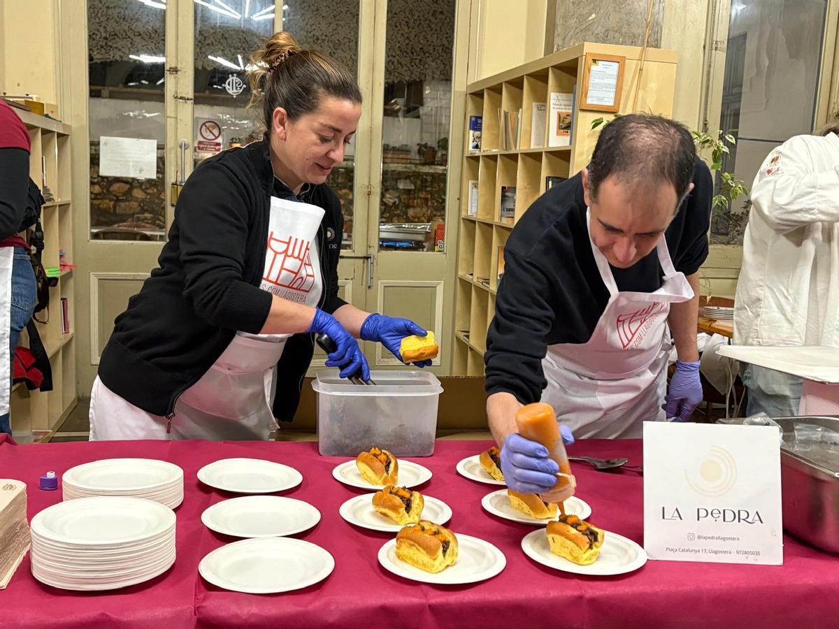 El brioix de carn de caça, la proposta del restaurant La Pedra.