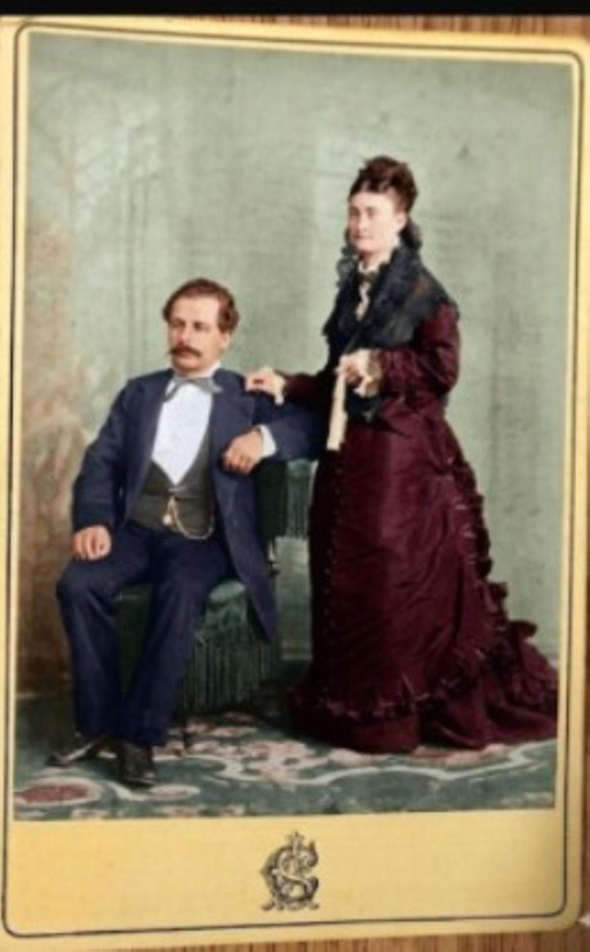 Gabino Álvarez y Antonia Menéndez.