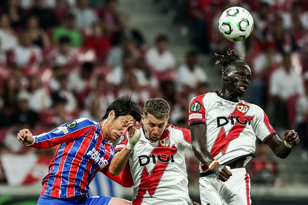 Final de la Conference League: Crystal Palace - Rayo Vallecano, en imágenes.