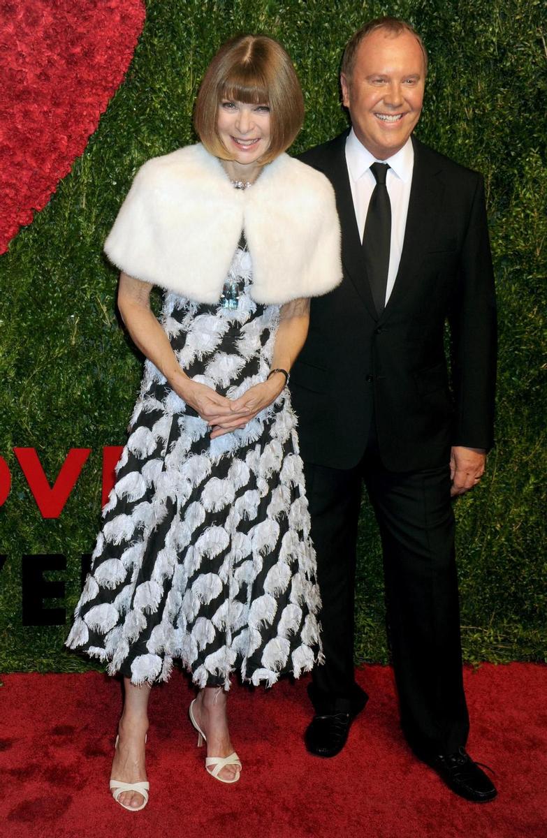 Anna Wintour y Tom Ford en los Golden Heart Awards 2015