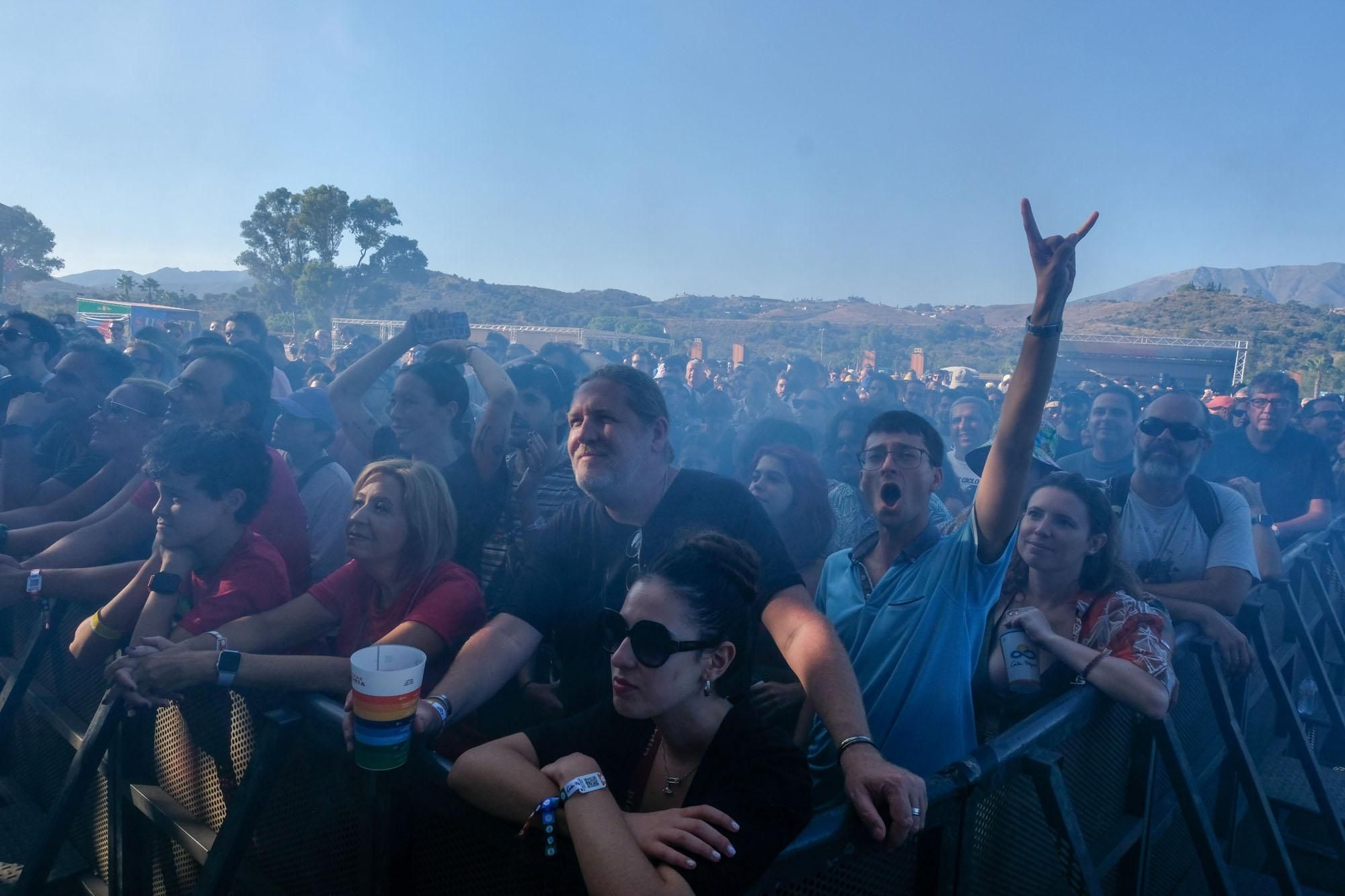 Primer día de conciertos en el Festival Cala Mijas 2023