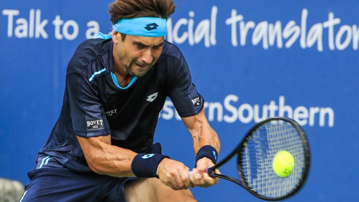 David Ferrer ha exhibido su mejor tenis ante Pablo Carreño