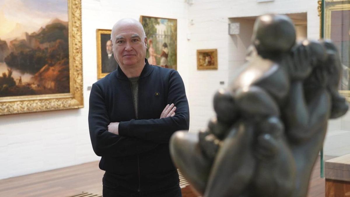 El director del Museo de Zamora, Alberto del Olmo.