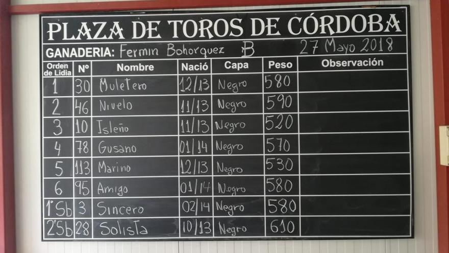 Toros de Bohórquez en el cierre para Cartagena, Ventura y Lea Vicens