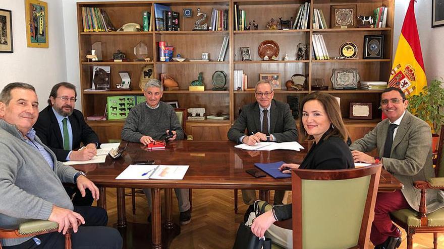 La reunión de esta mañana en Madrid.