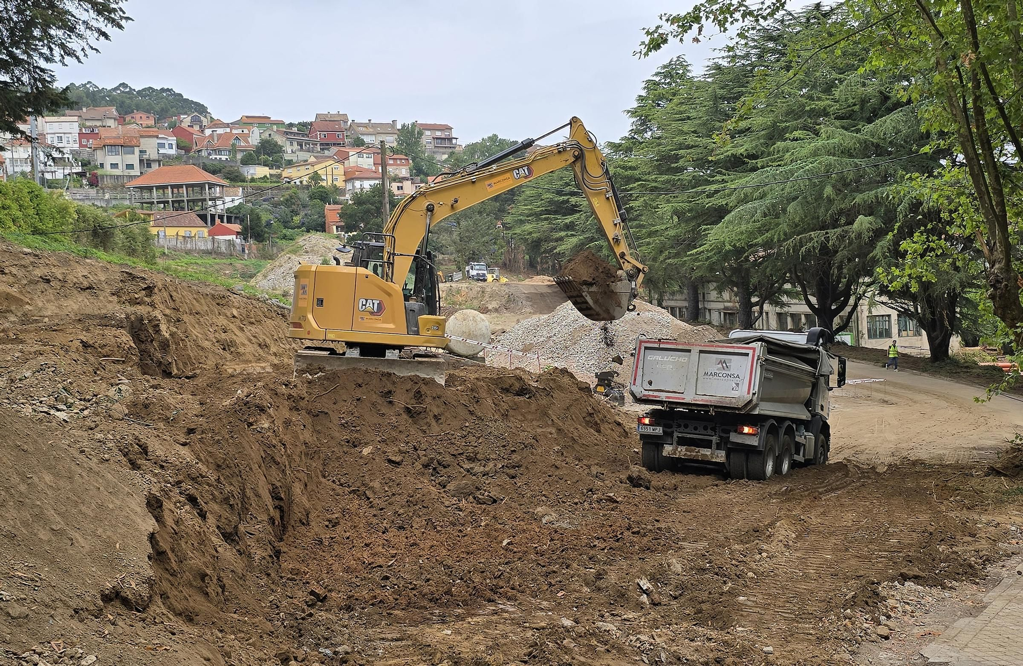 Obras de urbanización en el ámbito PS6 de la ETEA