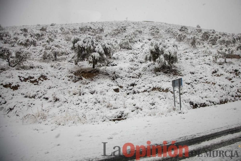 Nieve en el Noroeste de la Región