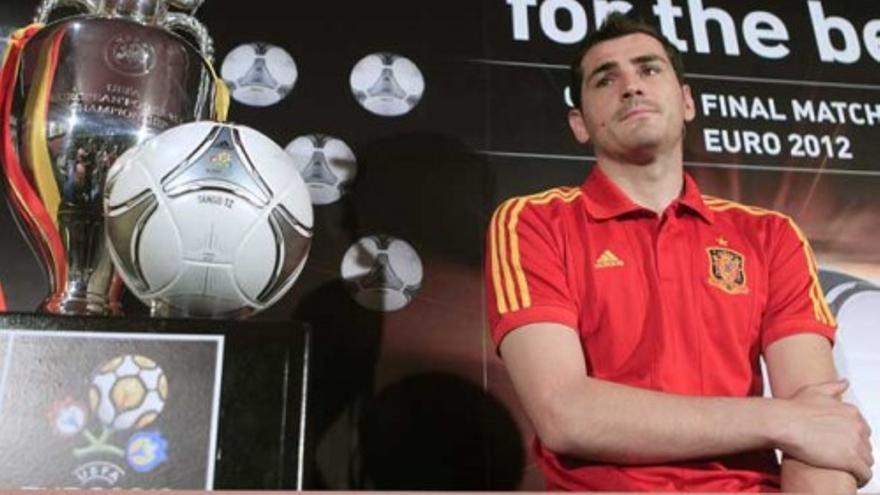 Casillas: &quot;España está capacitada para volver a ganar la Eurocopa&quot;