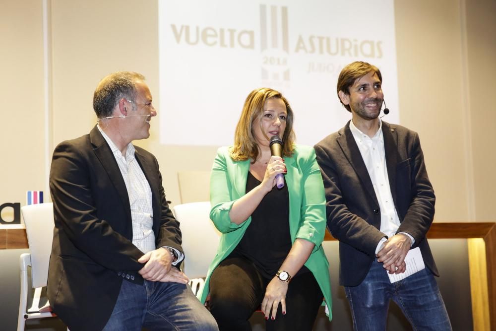 Presentación de la Vuelta Ciclista Asturias en el Club Prensa