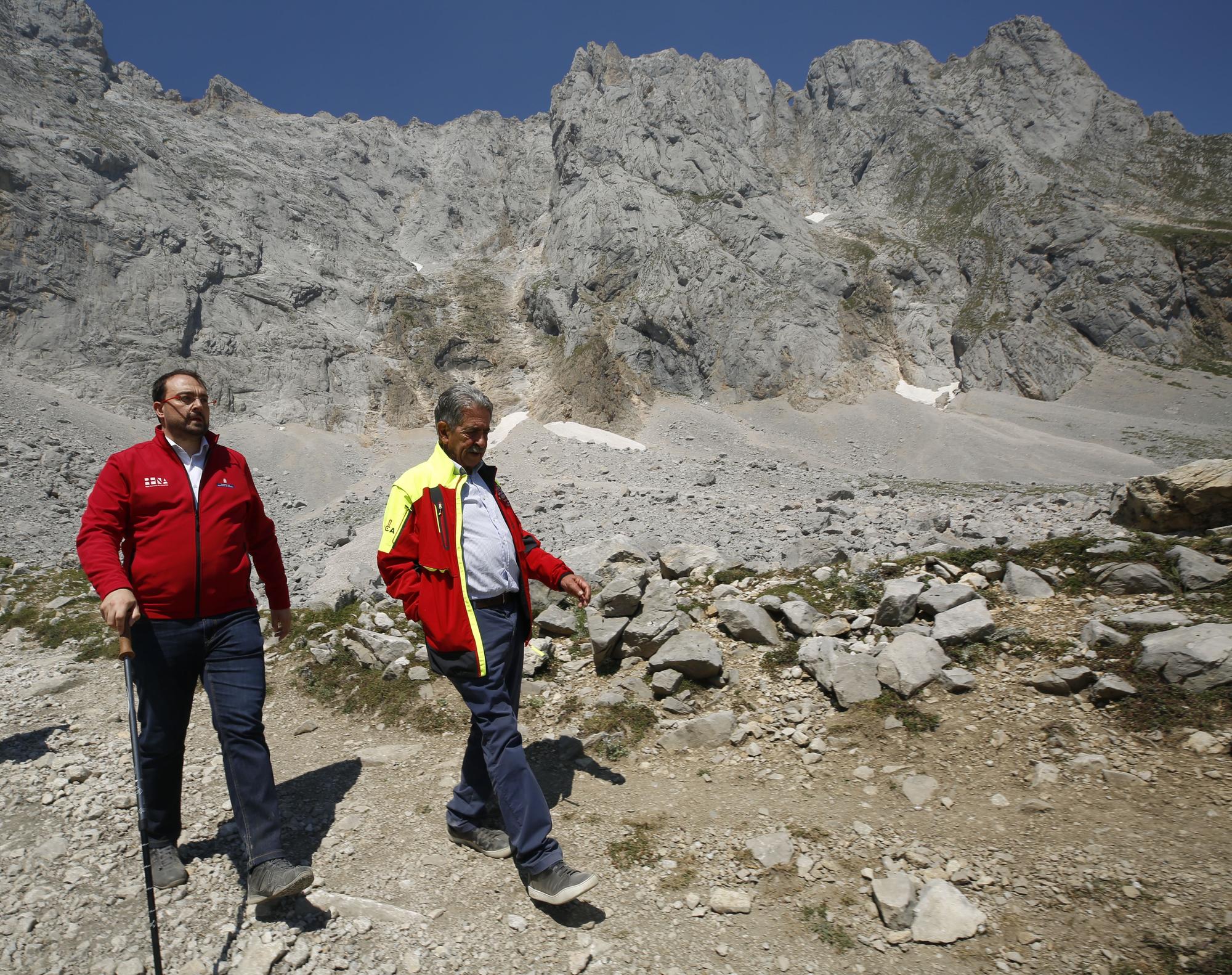 EN IMÁGENES: Así ha sido el simulacro de rescate en los Picos de Europa