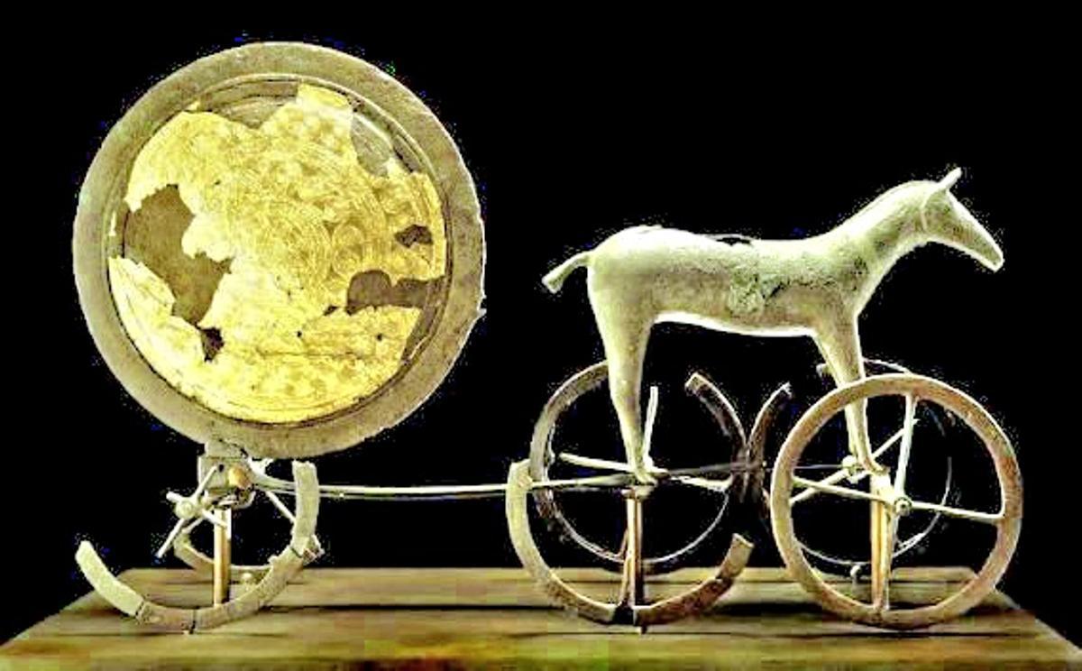Carro votivo de Trundholm (Dinamarca)