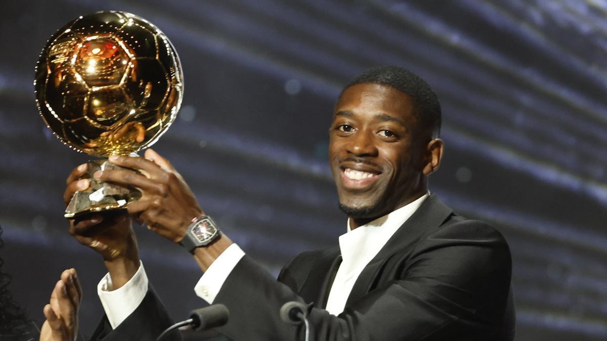 Dembélé se llevó el galardón el año pasado