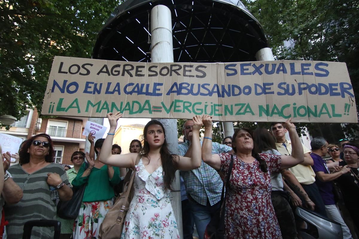 Concentración en Córdoba contra "La Manada"