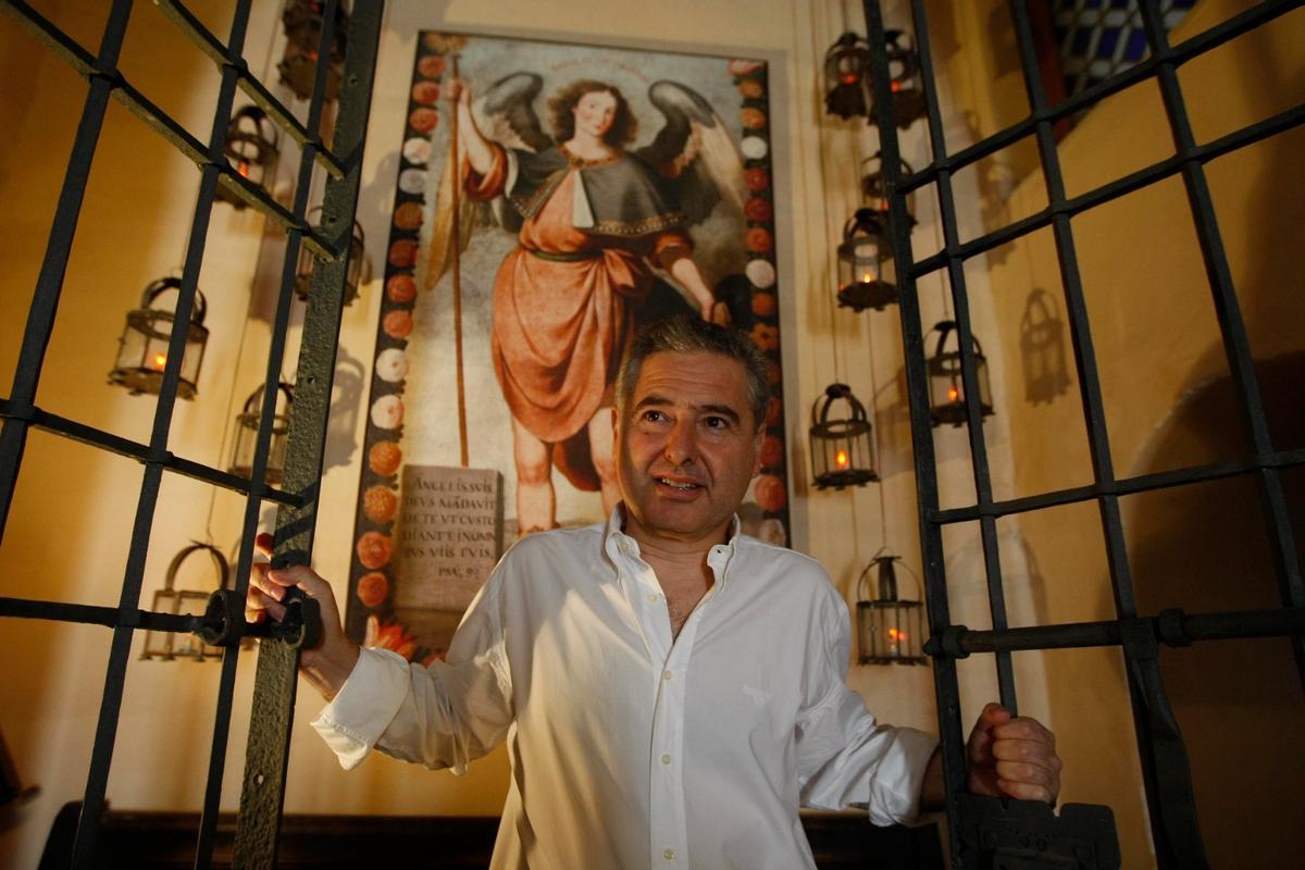 Javier Campos, propietario de la Ermita de la Candelaria, el cátering que servirá la cena de los Premios Goya.