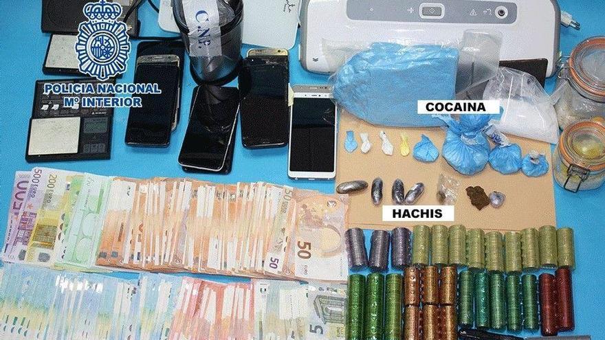 Tres detenidos por trapicheo de drogas en Pontevedra